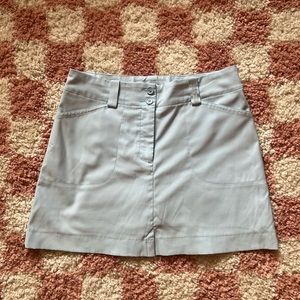 Nike Golf Light Blue Dri-Fit Athletic Skort
